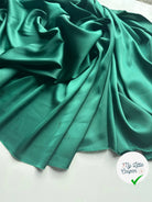 SATIN FOIL VERT TOUCHER SOYEUX MLC INTERN