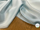 SATIN FROIDE ET FLUIDE 135CM ICEBERG - My Little Coupon