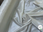 SATIN LOURD TWILL VISCOSE DOUCE ECRU - My Little Coupon