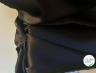 SATIN LOURD VISCOSE NOIR EXTENSIBLE - My Little Coupon - tissu - coudre