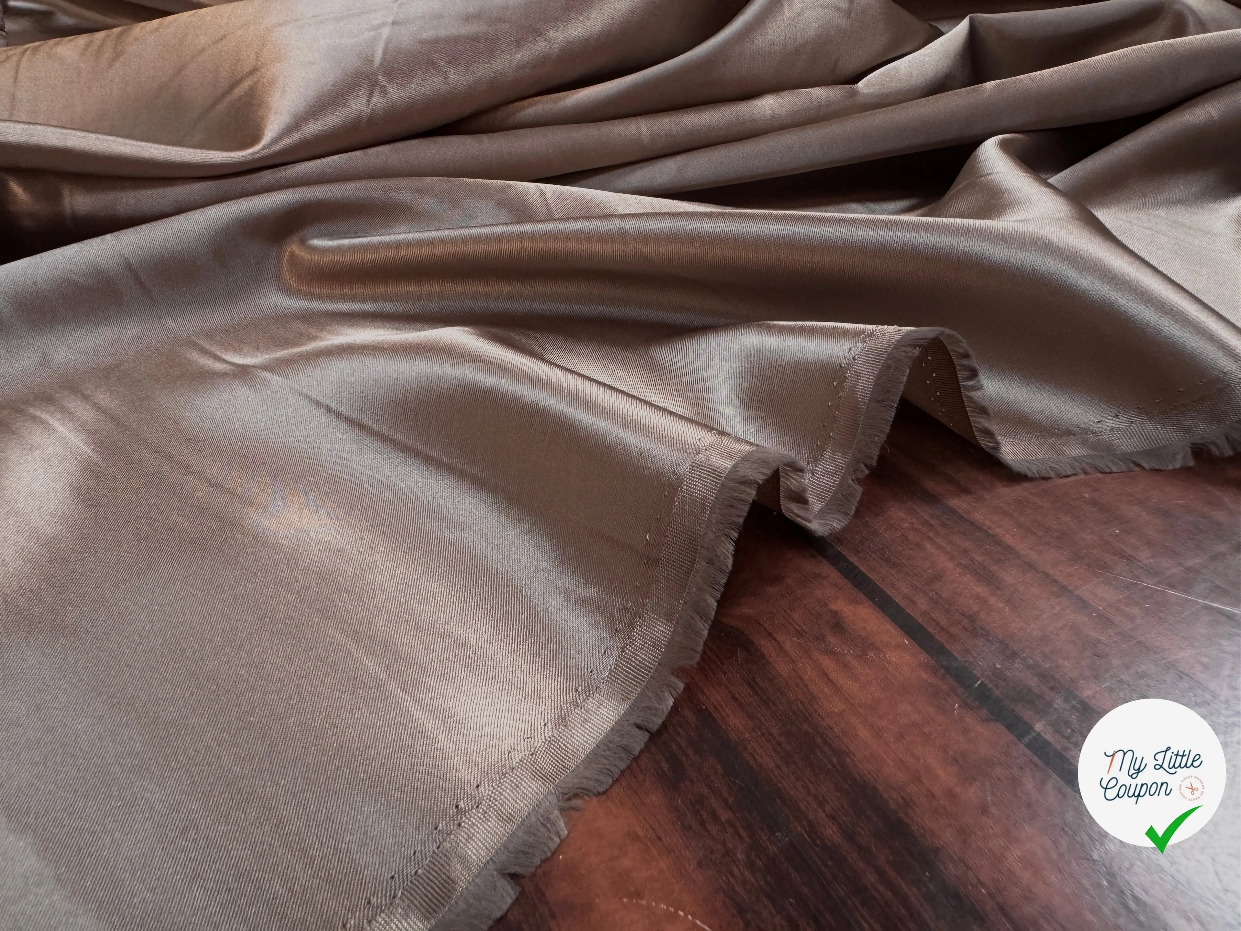 SATIN MARRON GLACE - My Little Coupon