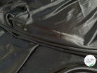 SATIN NOIR PEAU DE PÊCHE STRETCH - My Little Coupon