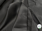 SATIN ORGANZA DE SOIE TRÈS BELLE DENSITÉ NOIR - My Little Coupon