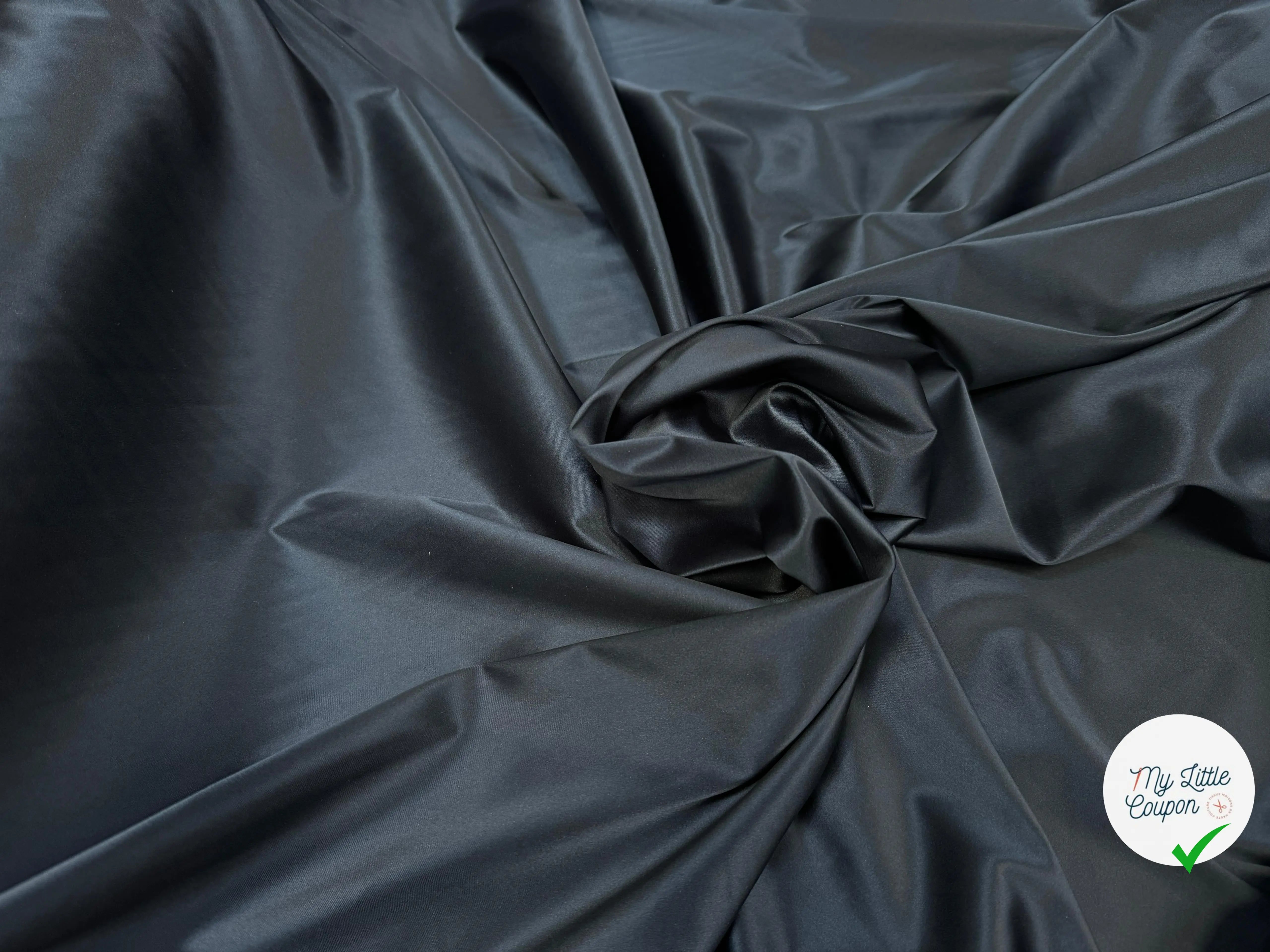 SATIN PEAU DE PÊCHE BLEU NUIT - My Little Coupon