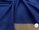 SATIN PEAU DE PÊCHE FLUIDE BLEU ROYAL - My Little Coupon
