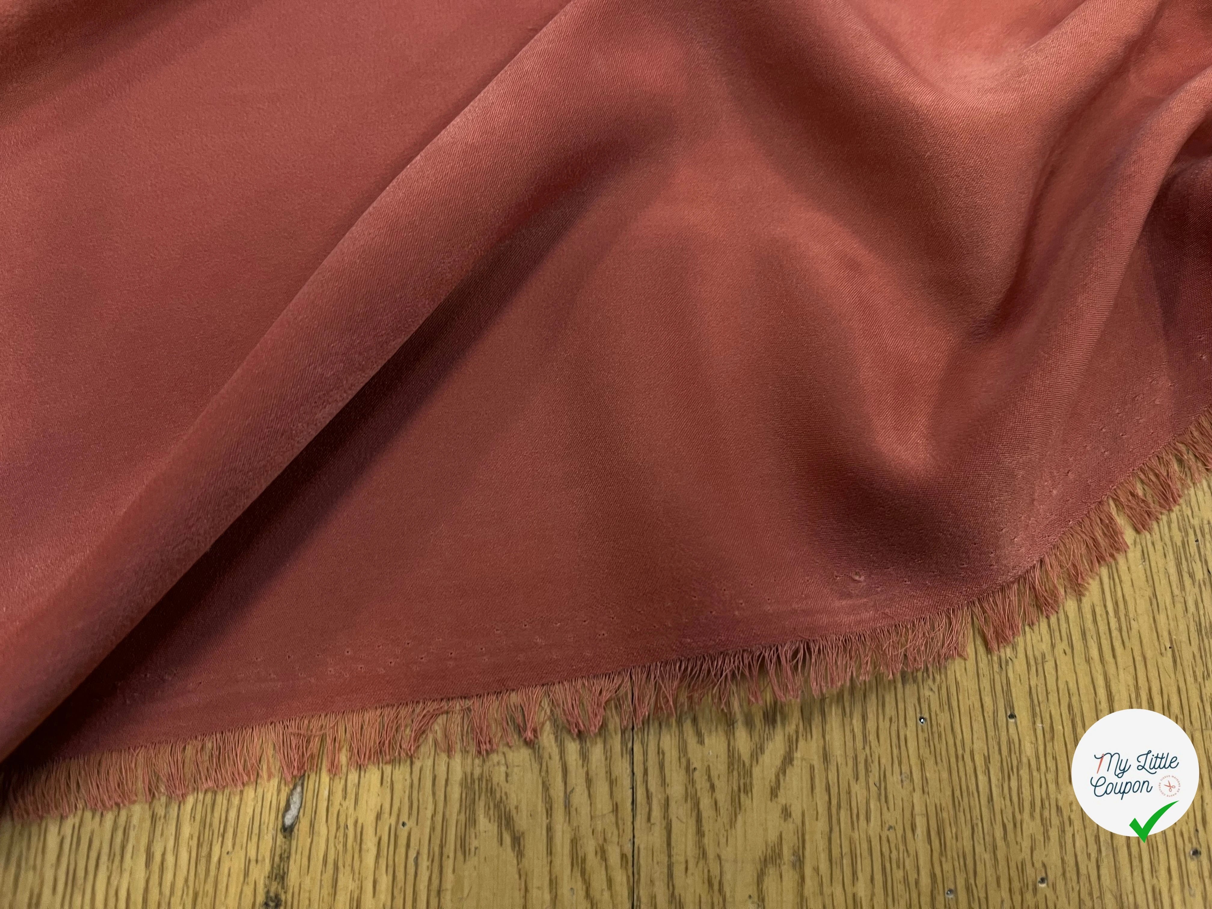SATIN PEAU DE PÊCHE FLUIDE ROSE BOIS - My Little Coupon