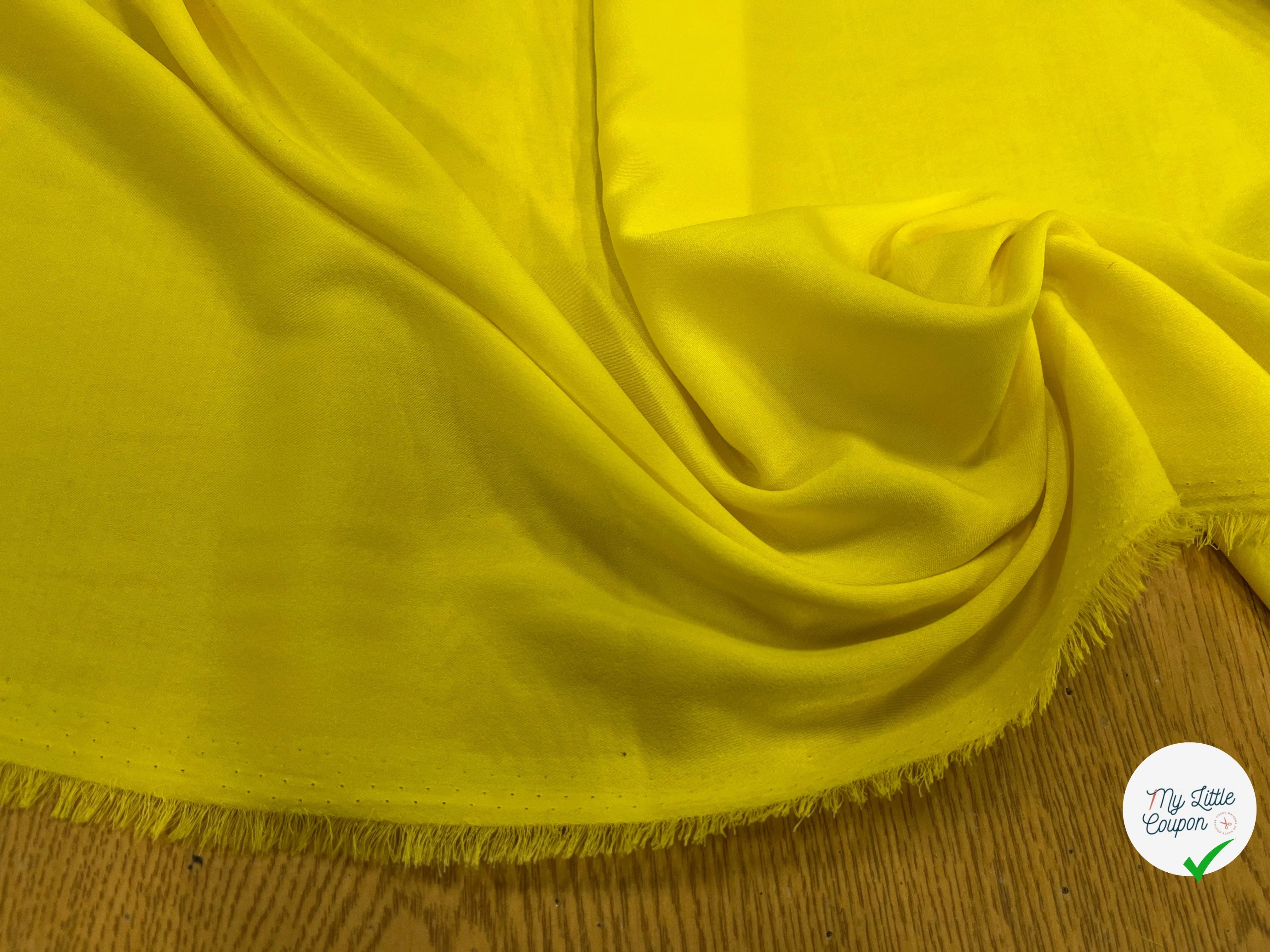 SATIN PEAU DE PÊCHE NEW YELLOW - My Little Coupon