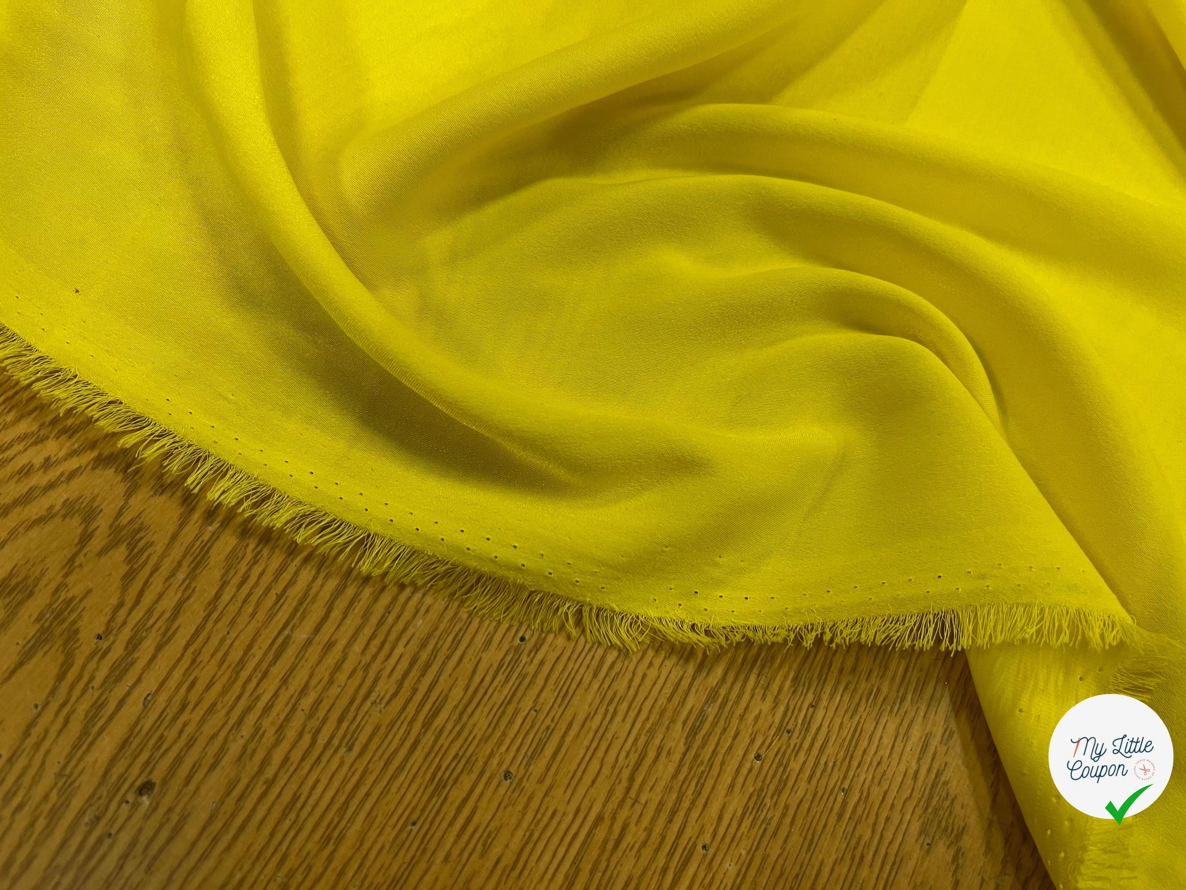 SATIN PEAU DE PÊCHE NEW YELLOW - My Little Coupon