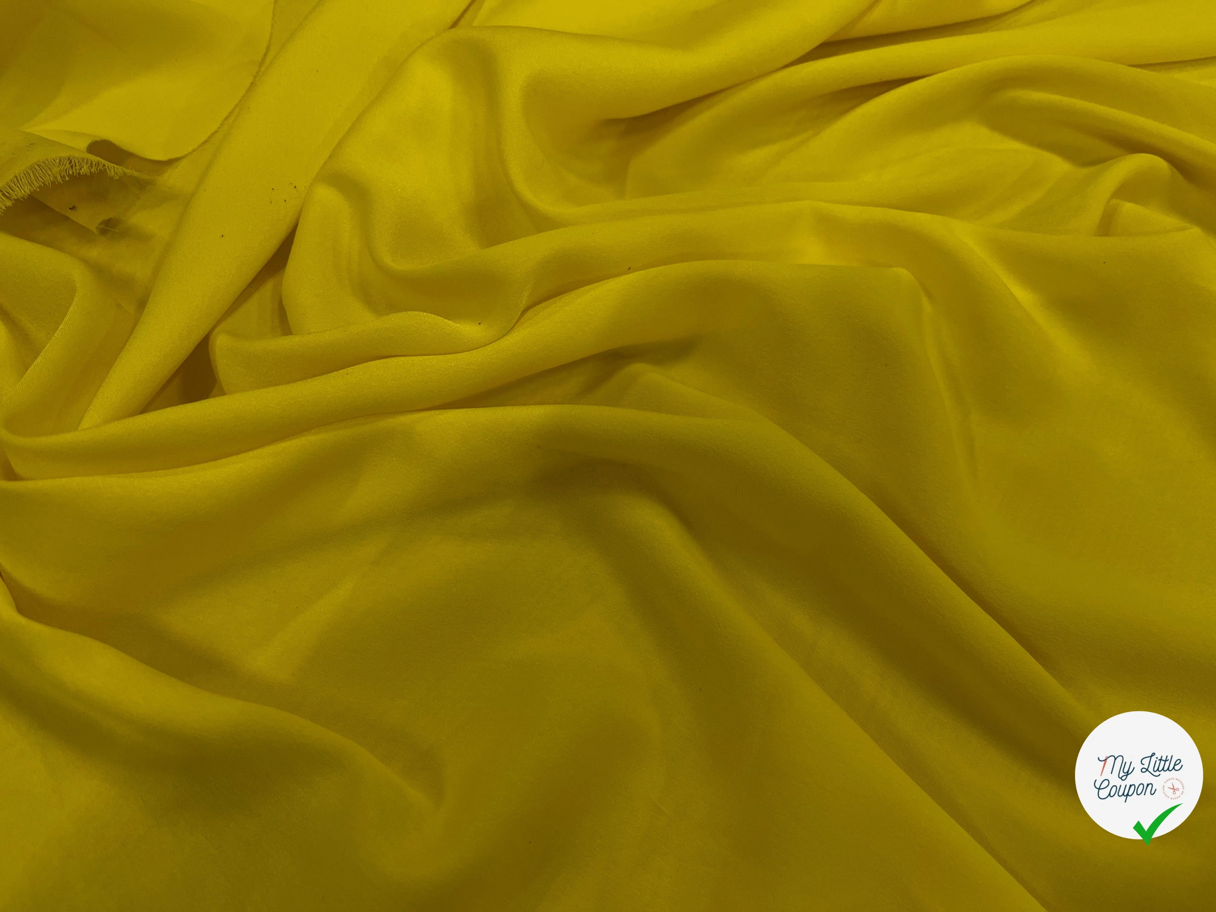 SATIN PEAU DE PÊCHE NEW YELLOW - My Little Coupon
