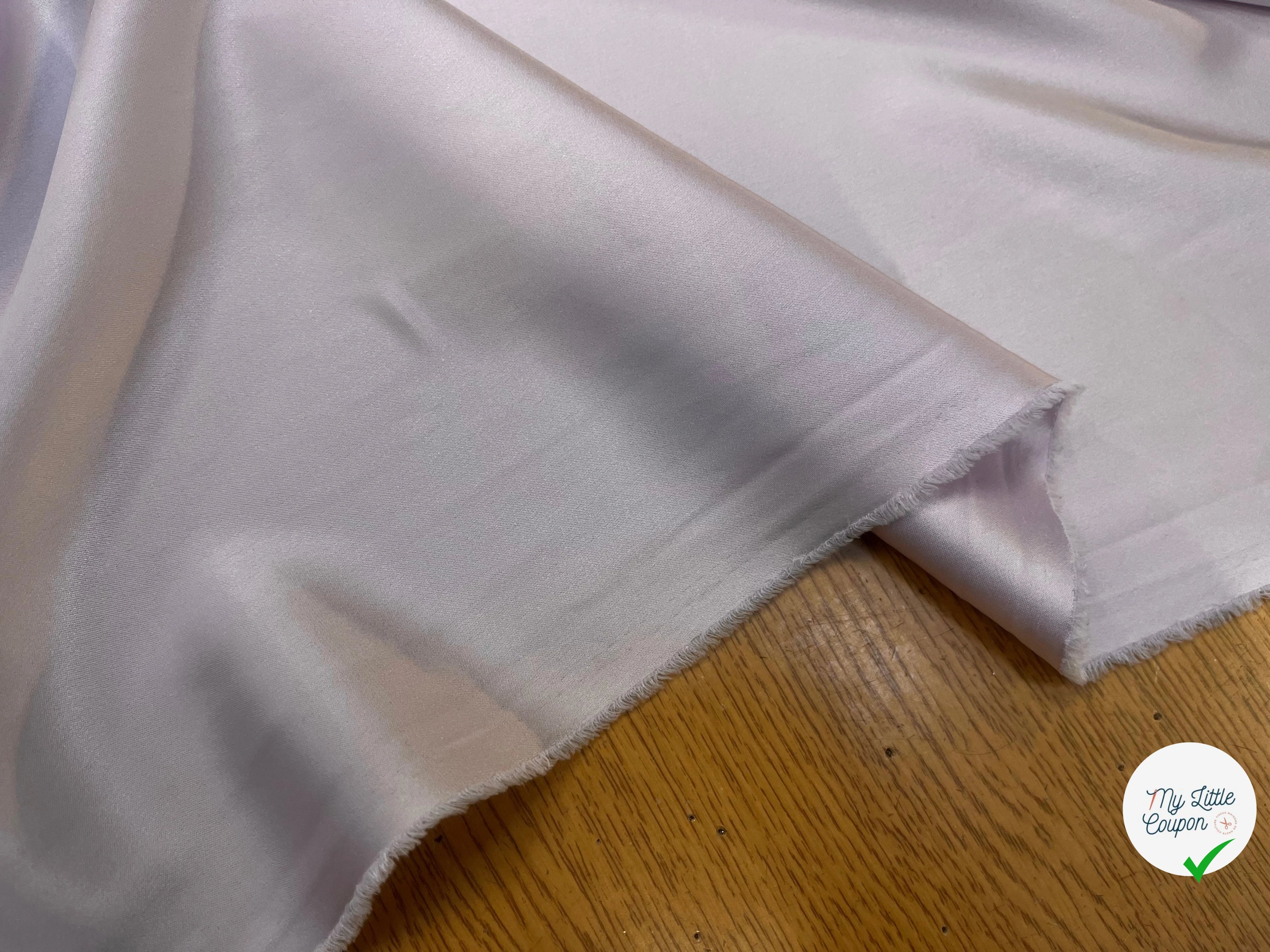 SATIN POLYESTER FLUIDE LIGHT MIST 130CM - My Little Coupon