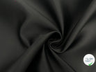 SATIN SMOCKING NOIR CONTRECOLLÉ DOUBLE ÉTOFFE - My Little Coupon - tissu - coudre