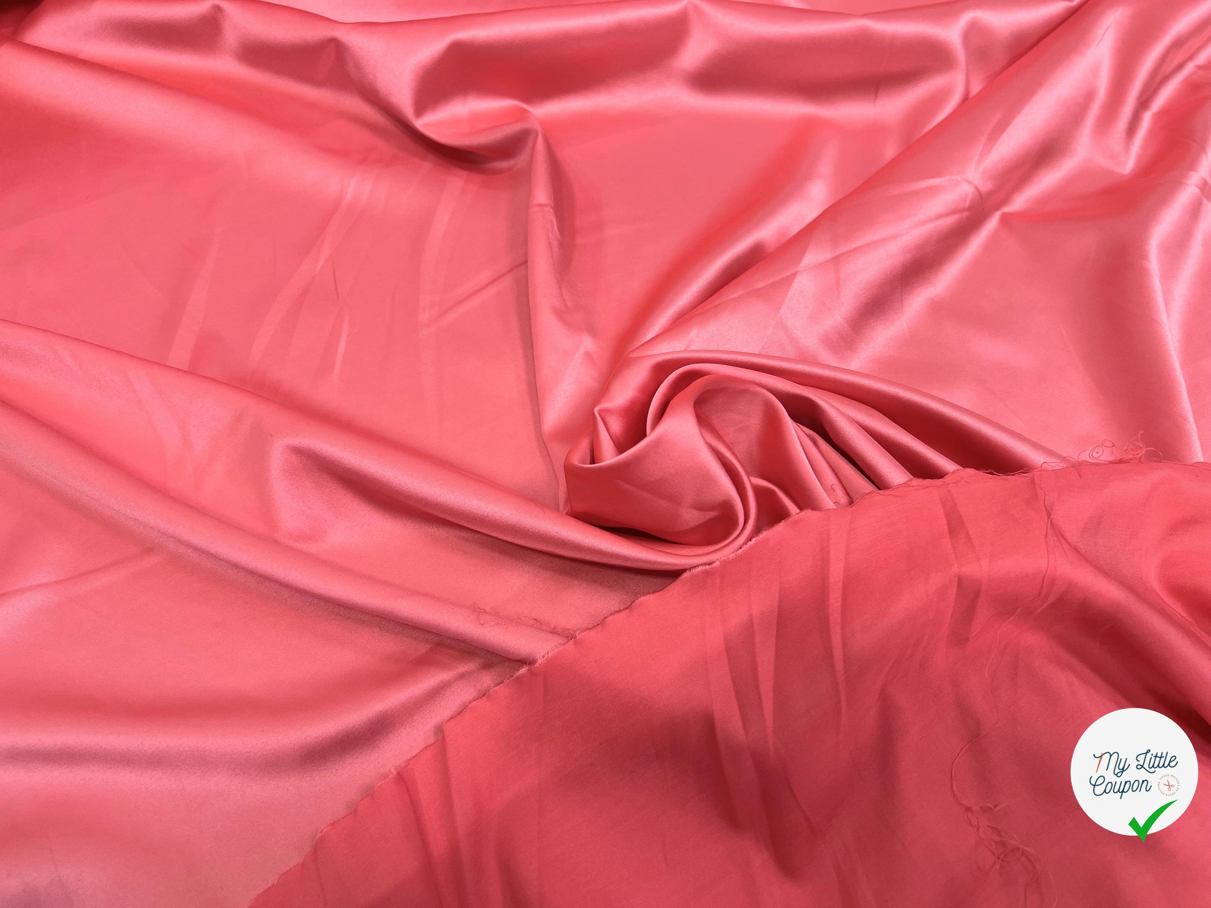 SATIN STRETCH FLUIDE ROSE INCARNAT - My Little Coupon