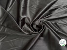 SATIN STRETCH MARRON FONCÉ FLUIDE - My Little Coupon