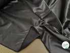 SATIN STRETCH MARRON FONCÉ FLUIDE - My Little Coupon