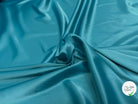 SATIN STRETCH TURQUOISE FLUIDE - My Little Coupon