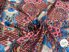 SATIN VELOUTÉ ABSTRACT COLOUR ORANGÉ - My Little Coupon