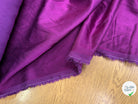 SATIN VIOLET/LILAS MÉTALLISÉ VISCOSE ET COTON ULTRA BEAU - My Little Coupon