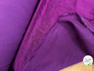 SATIN VIOLET/LILAS MÉTALLISÉ VISCOSE ET COTON ULTRA BEAU - My Little Coupon