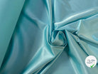 SATIN VISCOSE COTON BLEU LAGOON - My Little Coupon
