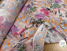 SATIN VISCOSE IMPRIMÉ SMERALDO HOME - My Little Coupon