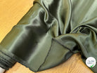 SATIN VISCOSE VERT KAKI TOMBÉ FLUIDE - My Little Coupon