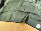 SATIN VISCOSE VERT KAKI TOMBÉ FLUIDE - My Little Coupon