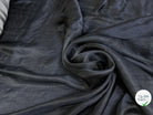 SATIN WASHED ACETATE VISCOSE BLACK DENIM STYLE 63% VISCOSE - My Little Coupon