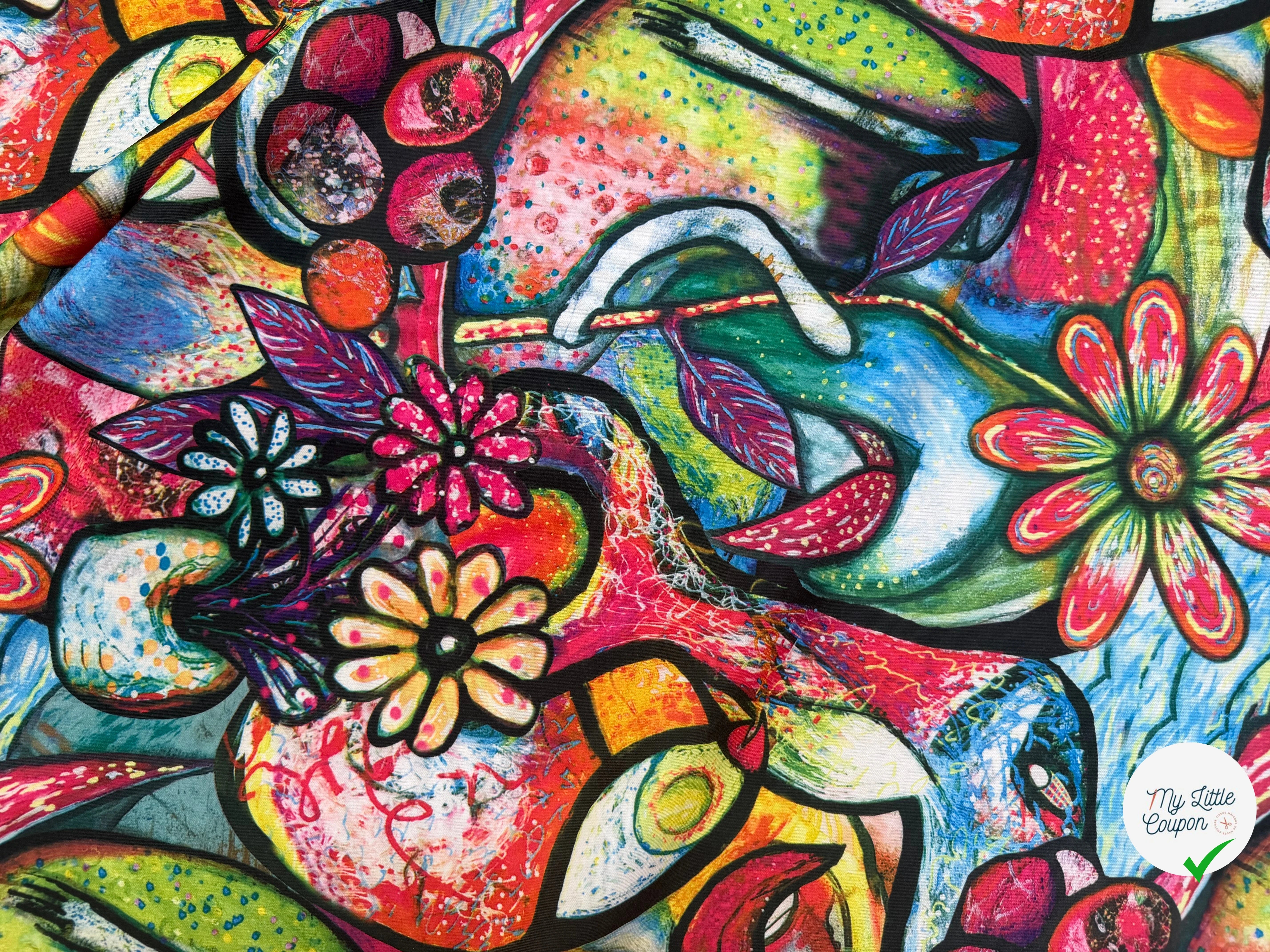 SCUBA PEINTURE D'ARTISTE MULTICOLORE - My Little Coupon