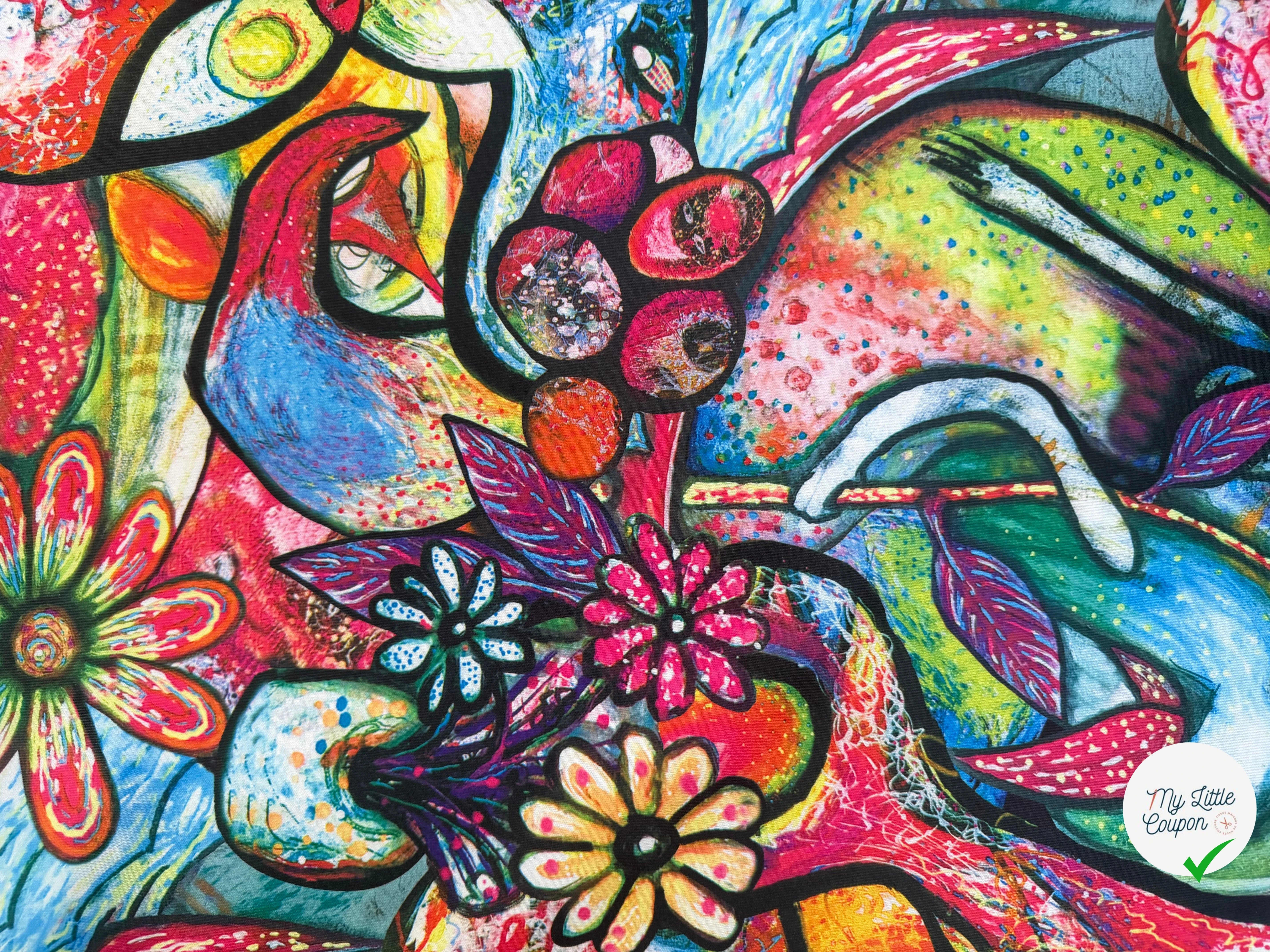 SCUBA PEINTURE D'ARTISTE MULTICOLORE - My Little Coupon