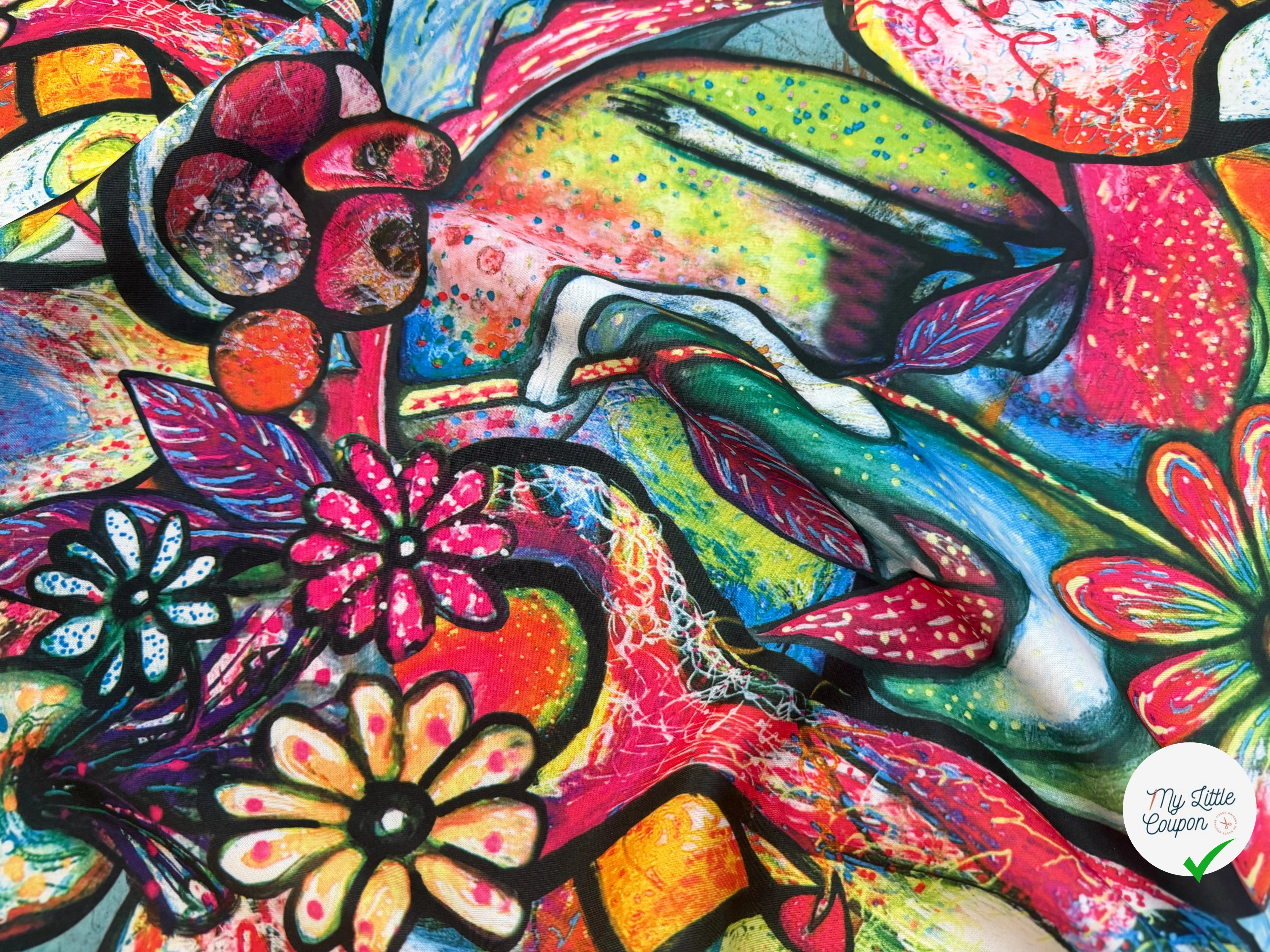 SCUBA PEINTURE D'ARTISTE MULTICOLORE - My Little Coupon