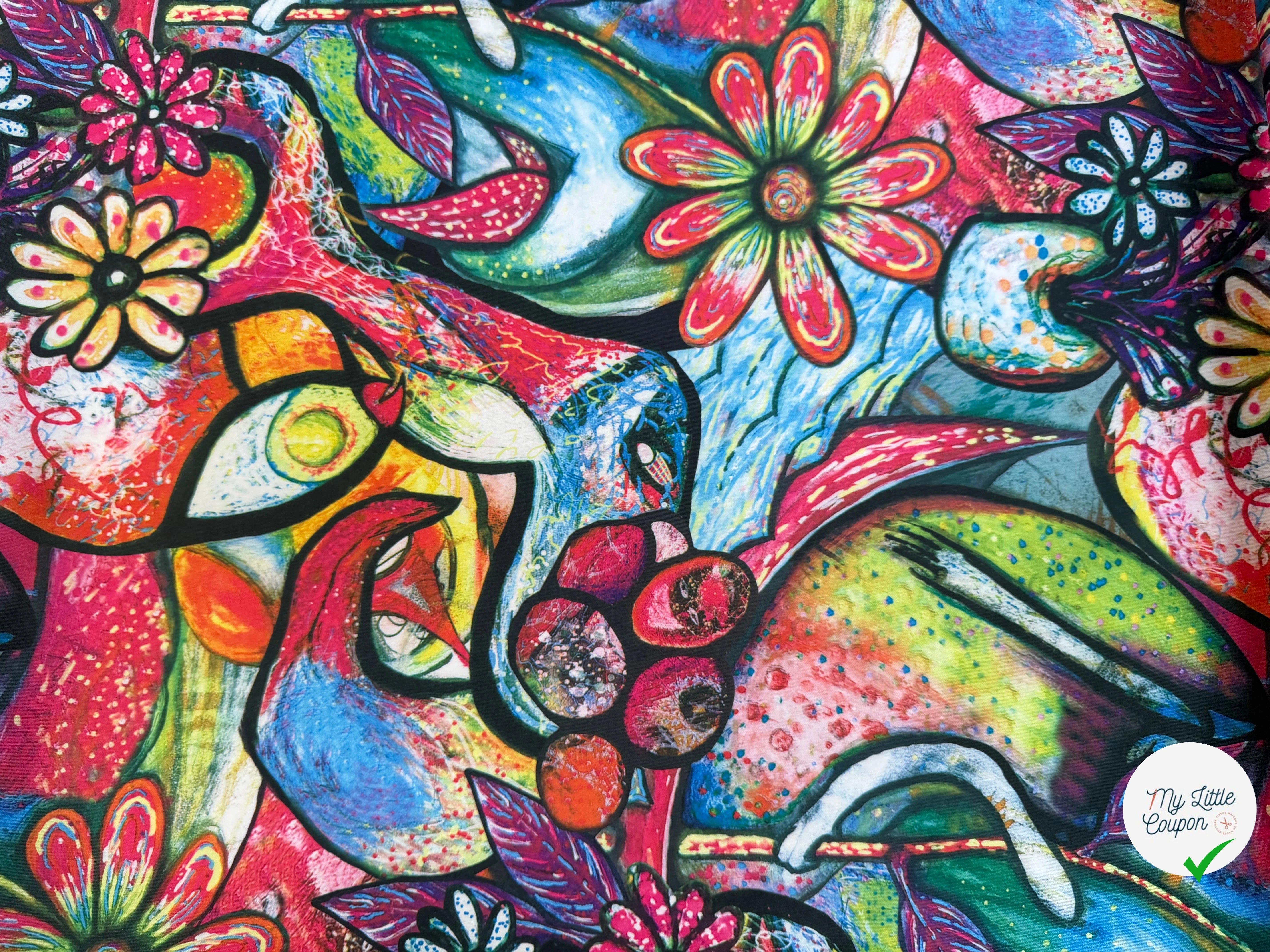 SCUBA PEINTURE D'ARTISTE MULTICOLORE - My Little Coupon