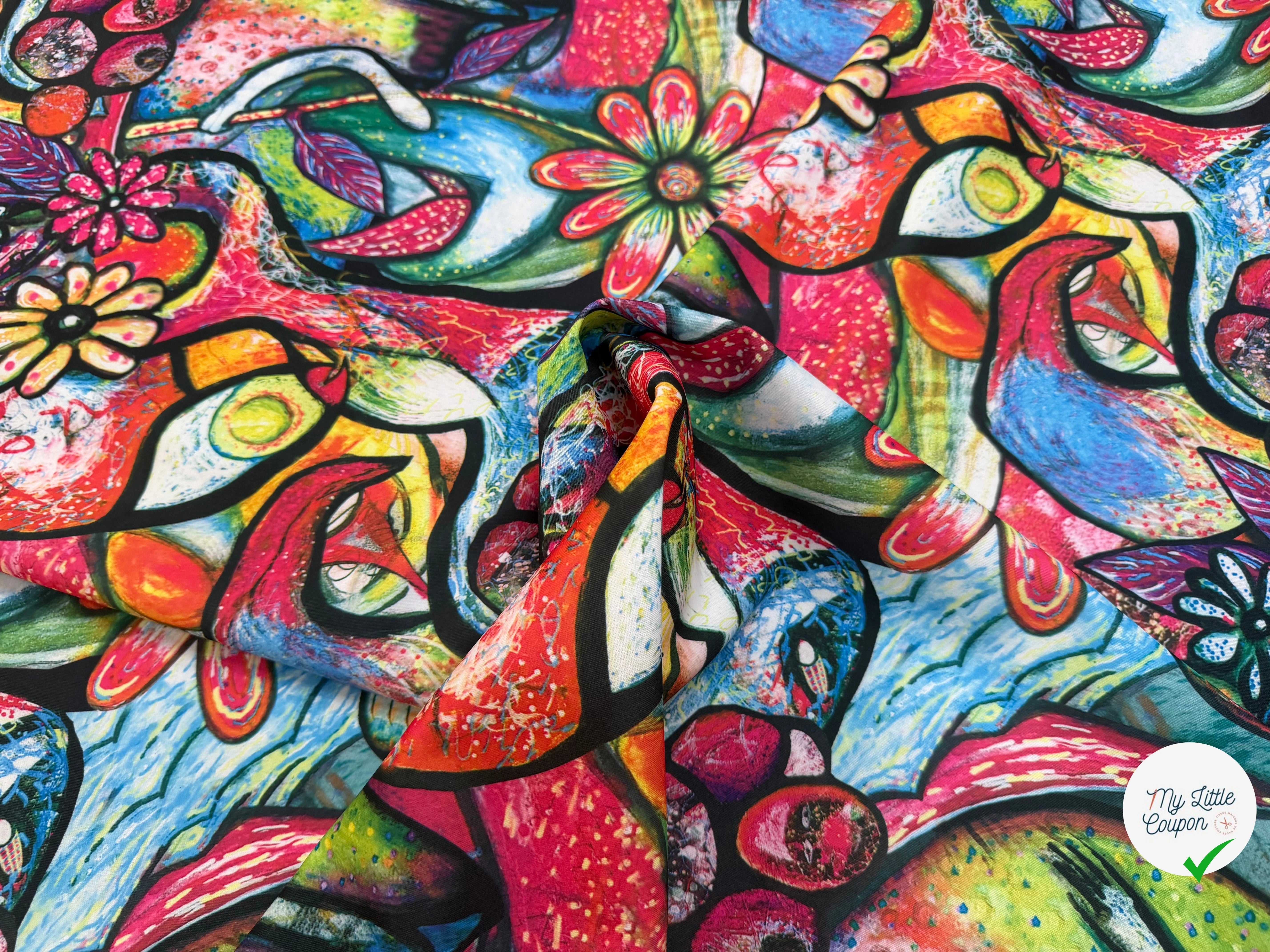 SCUBA PEINTURE D'ARTISTE MULTICOLORE - My Little Coupon
