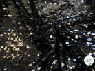SEQUIN PAILLETTE SUR RÉSILLE NOIR - My Little Coupon