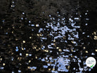 SEQUIN PAILLETTE SUR RÉSILLE NOIR - My Little Coupon
