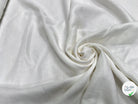 SERGÉ COTON VISCOSE LÉGÈREMENT SATINÉ BLANC CASSÉ - My Little Coupon