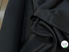 SERGÉ DE LAINE ENVERS SATIN BELLE TENUE NOIR STRETCH - My Little Coupon