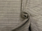 SERGÉ DE LAINE VISCOSE BEIGE RAYURES NOIR ET MARRON 31% LAINE 27% VISCOSE - My Little Coupon