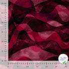 Sergé de viscose EcoVero vagues cyclamen - texture