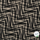 Sergé de viscose EcoVero zigzag sable - vue à plat