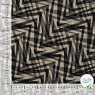 Sergé de viscose EcoVero zigzag sable - texture
