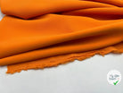 SERGÉ ORANGE DOUBLE ÉTOFFE - My Little Coupon - tissu - coudre