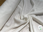 SERGÉ VISCOSE BEAU TOMBÉ BLANC CASSÉ - My Little Coupon