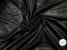SIMILI CUIR NOIR STRETCH NOIR 140CM SOUPLE - My Little Coupon