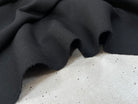 SOFT WOOL TWILL, Black - My Little Coupon