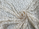 STRETCH DENTELLE FILET NATUREL MSO