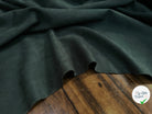 SUEDINE EFFET DAIM DENSE VERT FORET 11%EA - My Little Coupon