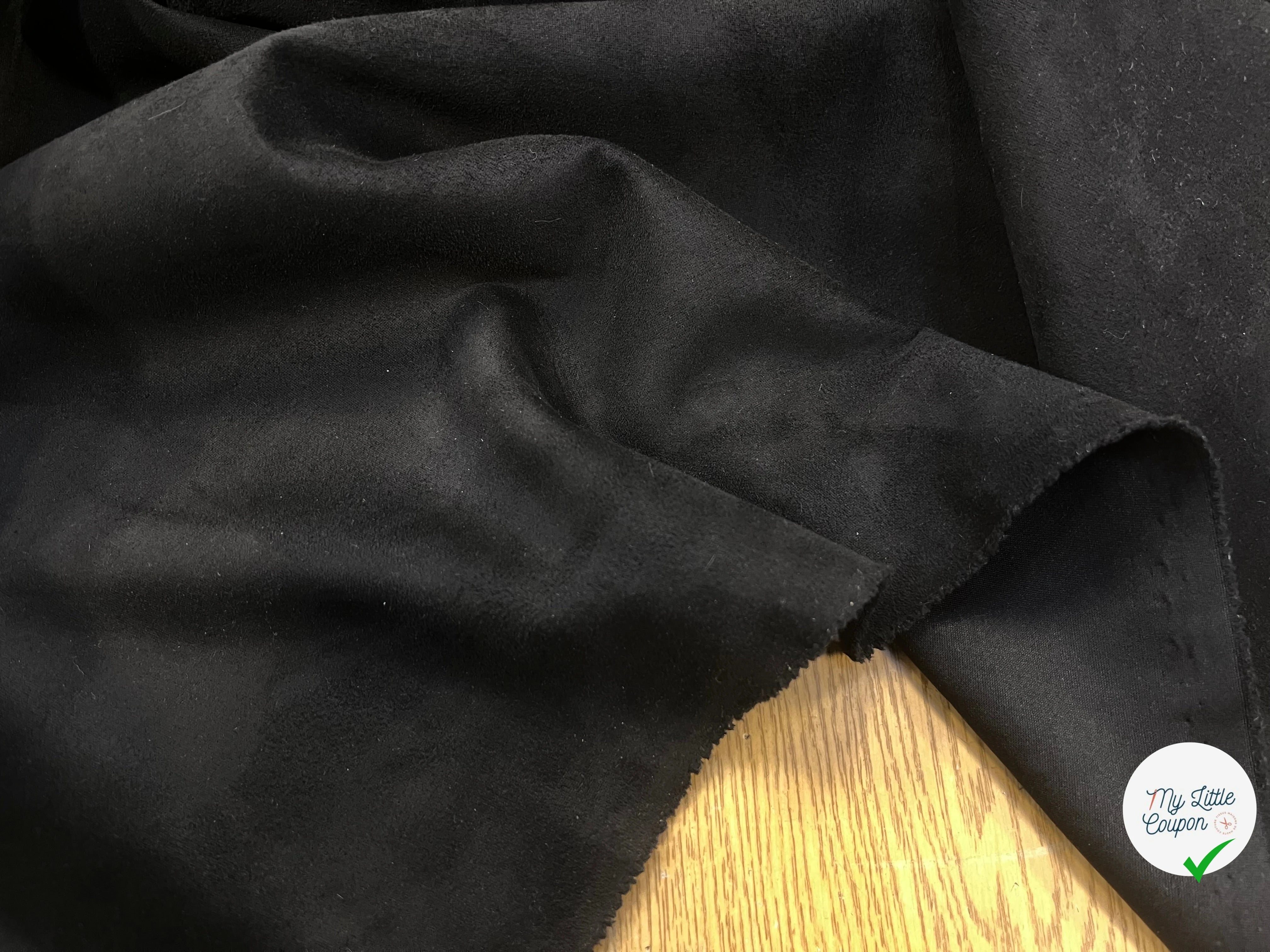 SUEDINE NOIR TOUT DOUX - My Little Coupon