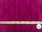 SWEAT MATELASSÉ FUSCHIA VISCOSE DOUBLE FACE MATELASSAGE FRANÇAIS MLC INTERN