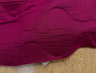 SWEAT MATELASSÉ FUSCHIA VISCOSE SIMPLE FACE - My Little Coupon