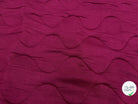 SWEAT MATELASSÉ FUSCHIA VISCOSE SIMPLE FACE - My Little Coupon